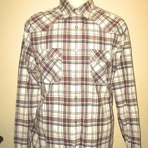 American eagle vintage look slimfit buttonup mens long sleeve dress shirt